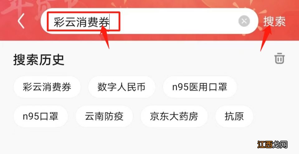 彩云消费券在京东哪里能找到?
