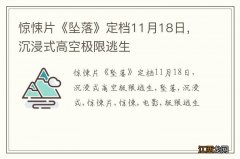 惊悚片《坠落》定档11月18日，沉浸式高空极限逃生