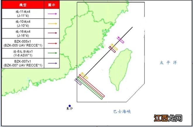 57架次解放军战机“三面围台”，台媒：“气氛异常紧张”