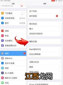 ipad2020小圆点怎么设置