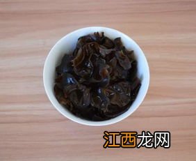 干木耳冷水泡多久