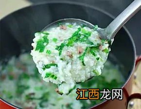 菠菜与大米什么粥