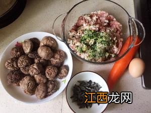 肉夹香菇馅怎么弄