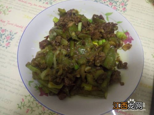 肉充茄子怎么做