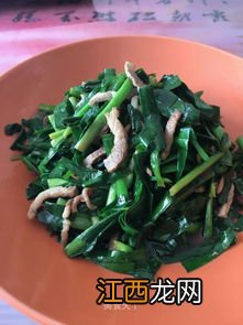 肉炒韭菜怎麽做