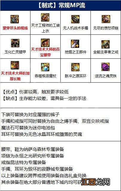 dnf召唤如何选择装备 dnf召唤110级毕业装备介绍