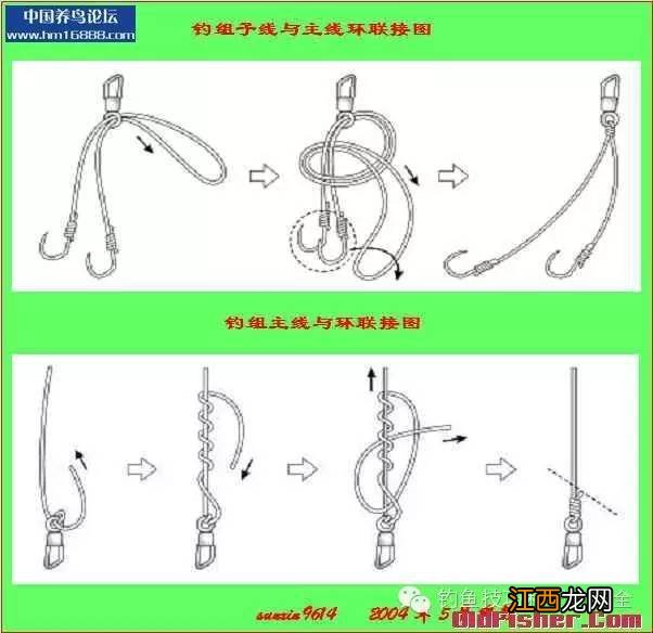 鱼线对接方法 你会吗