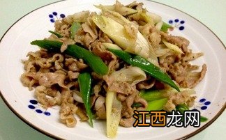 青椒羊肉葱怎么炒