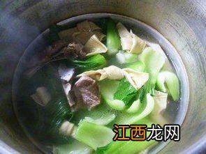 青菜豆汤腐怎么烧