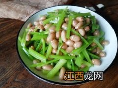 芹菜花生米怎么拌的