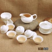 白瓷茶具怎么清洗