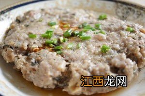 梅菜肉饼要蒸多久