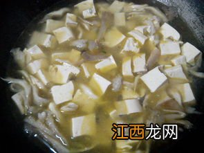 平菇豆腐怎么做菜