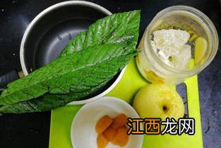 枇杷叶煮梨怎么煮