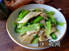 油菜炒杏鲍菇先炒什么