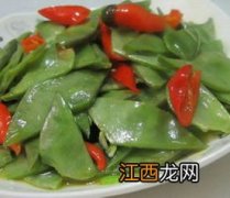 眉豆和什么一起炒好吃