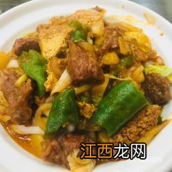 牛肉烩菜放什么好