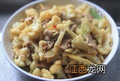 牛肉炒花菜怎么炒好吃