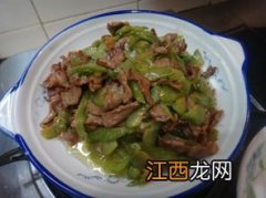 牛肉炒苦瓜怎么做的