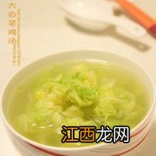 大白菜适合做什么汤