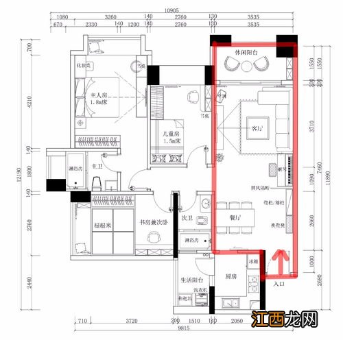 小户型穿堂煞化解办法 赶快用起来
