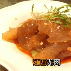 老醋海蜇头是什么味道