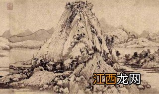 富春山居图画的是哪里，富春山居图画的是哪里的话