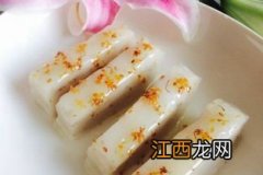 藕粉桂花糖糕刷什么油