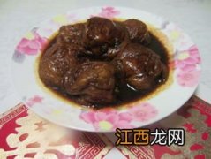 肉圆和什么菜红烧