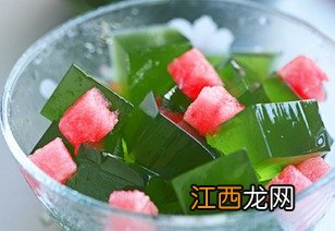 抹茶凉粉怎么做才更绿