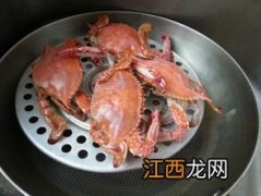 蒸蟹放什么好吃