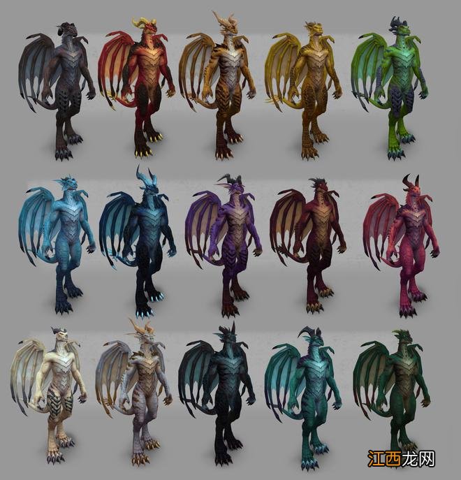 暴雪发布《魔兽世界》龙希尔唤魔师的龙形态前瞻：整体偏瘦