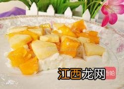 芒果和苹果加牛奶怎么做好吃
