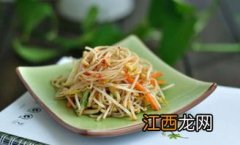 绿豆芽和什么拌凉菜