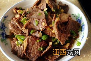 卤好牛肉可以炒什么