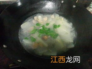 沙白冬瓜汤什么功效