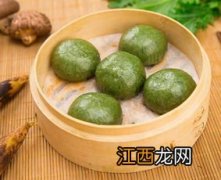 艾草青团的馅有什么作用