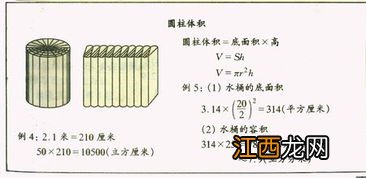 圆柱体积公式怎么算 有什么方法