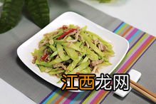 芦笋炒肉丝怎么做