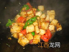 辣椒炒煎豆腐怎么做