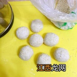 空心糯米球怎么做视频教程