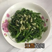 为什么炒红薯叶时放蒜