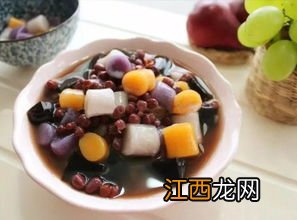 红豆芋圆吃来有什么用