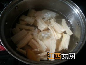 腐竹鸡蛋糖水炖多久