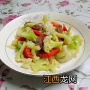 炒菜花配什么菜好