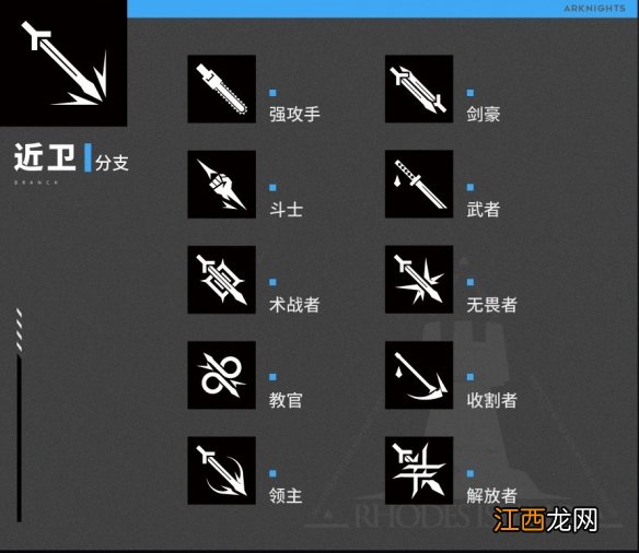 明日方舟职业分支特性一览 明日方舟分支职业对应哪些干员