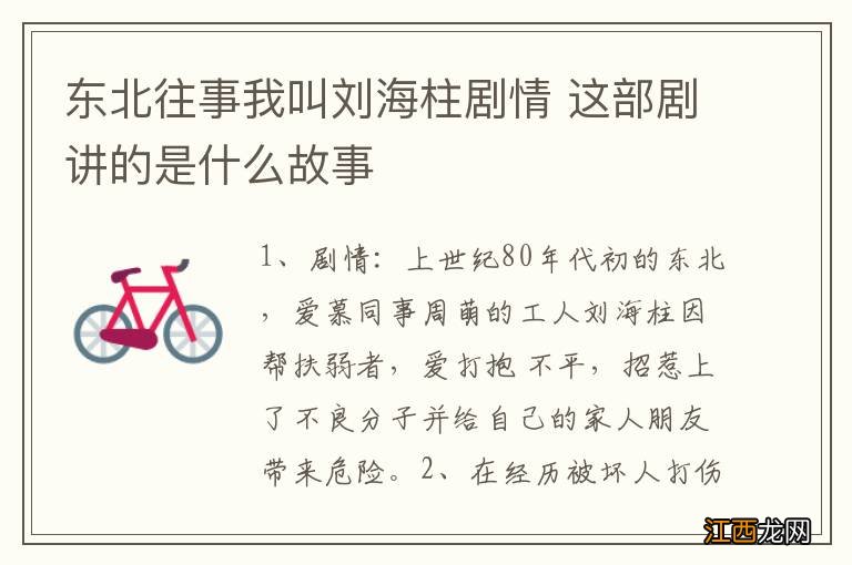 东北往事我叫刘海柱剧情 这部剧讲的是什么故事