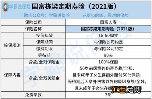 国富栋梁定期寿险保障范围是什么？