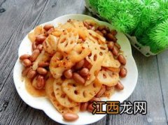 花生米和藕怎么凉拌菜