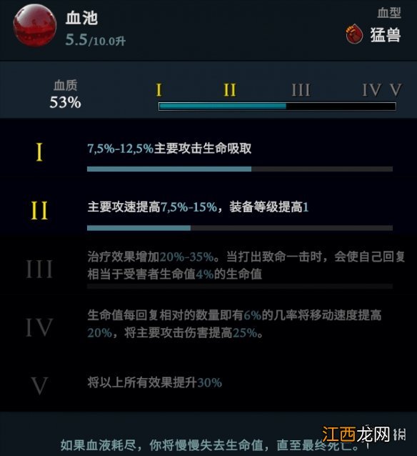 vrising血型有什么用 V Rising血型效果一览